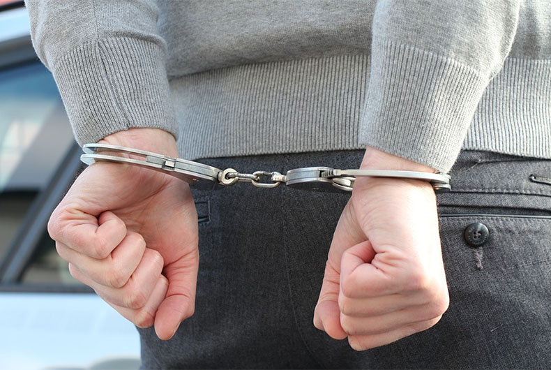 Man flings rod at judge