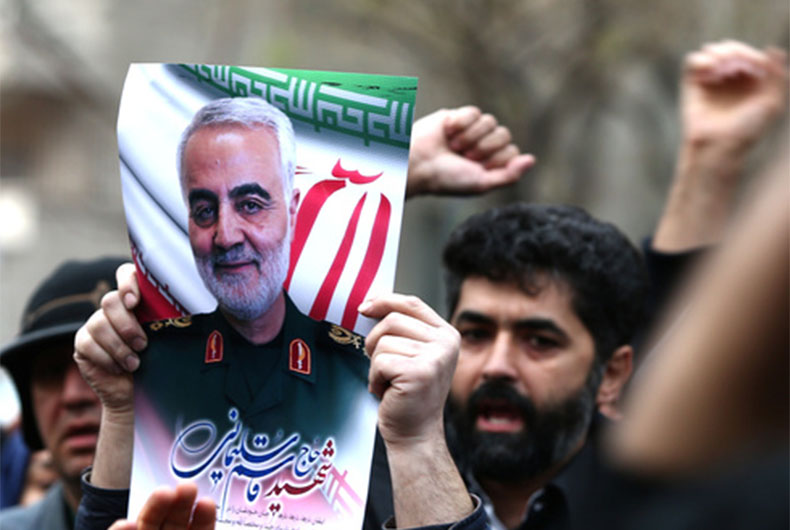 Qasem Soleimani Delhi Attack