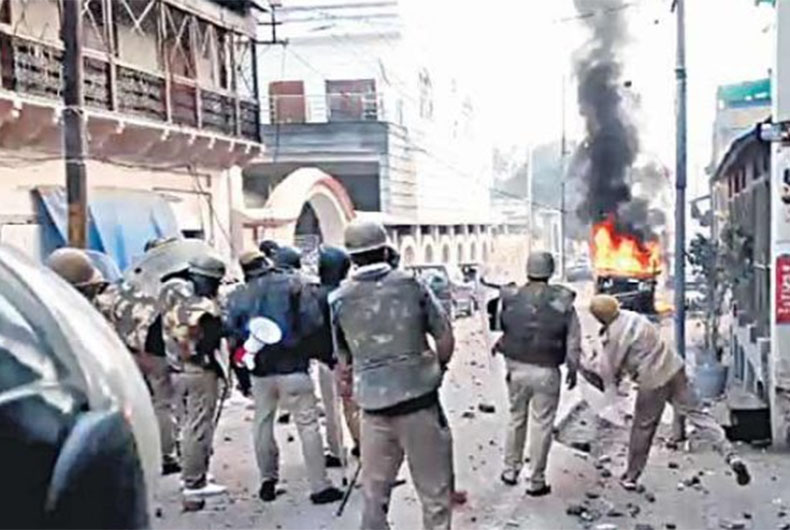 UP Police Firing Victim