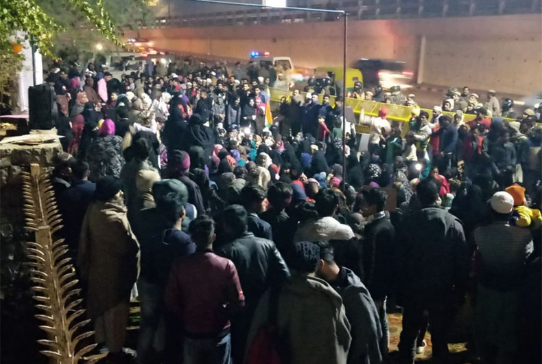 Nizamuddin Protest against NRC