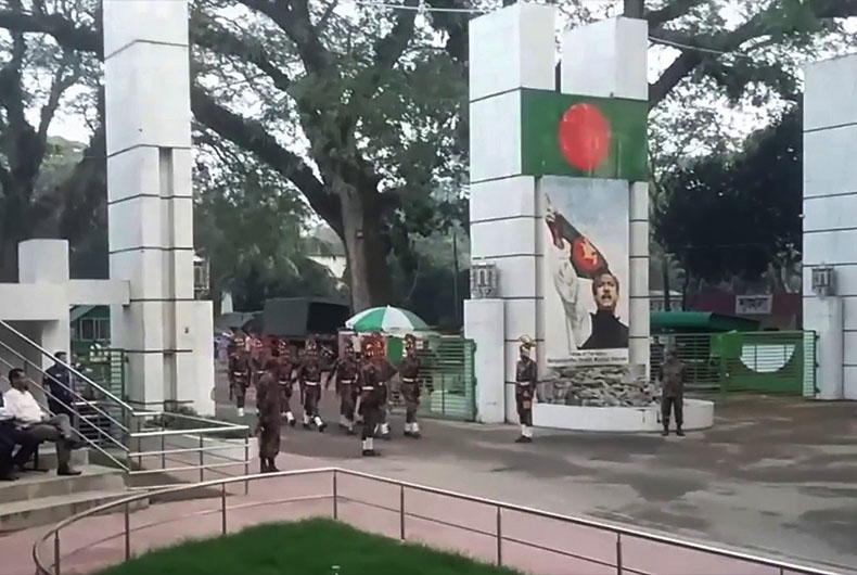 Protest at India Bangaldesh border