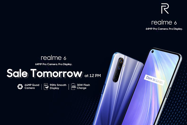 Realme First Sale Date India