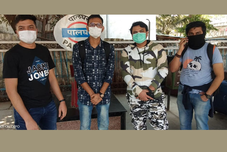 Coronavirus Suspects in Maharashtra train
