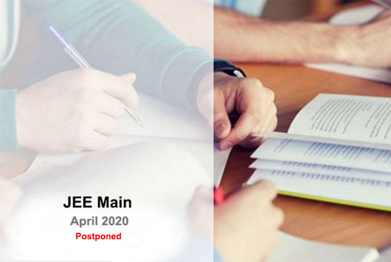 JEE Main 2020 Postponed
