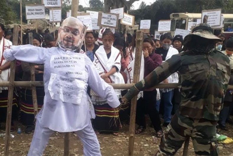 Nagaland Protest