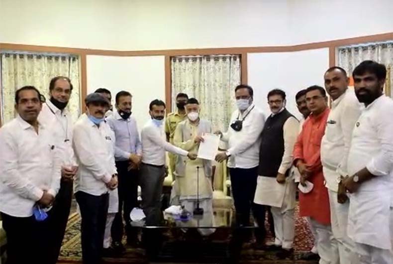 BJP MLAs meet Governor