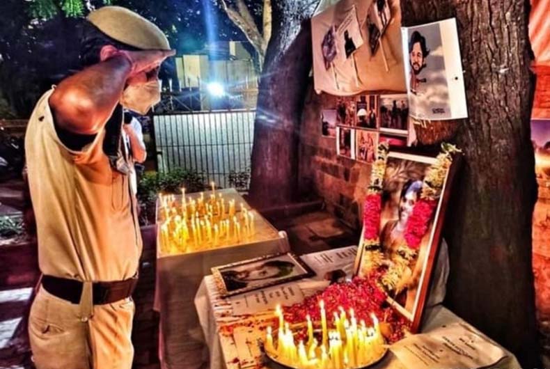 Danish Siddiui Funeral