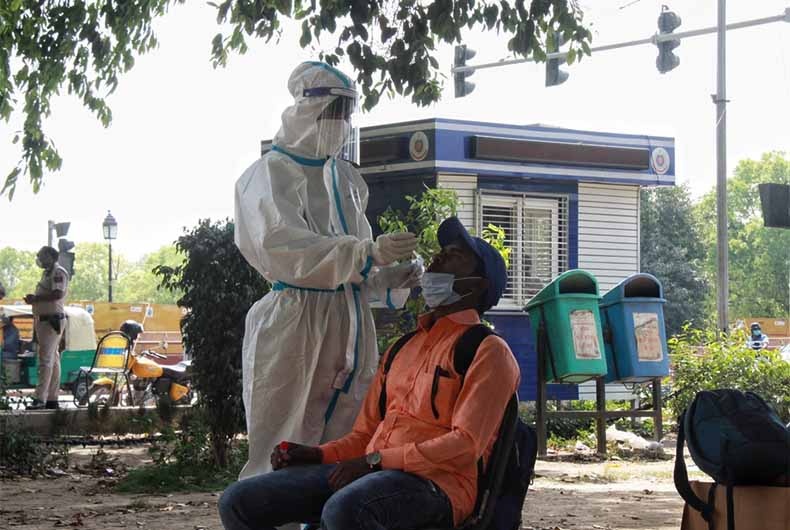 Covid affected districts