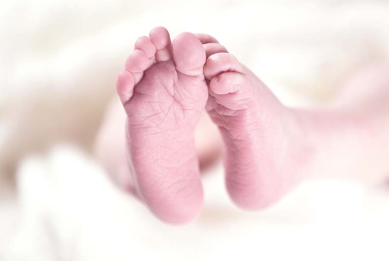 Rat bites baby's foot