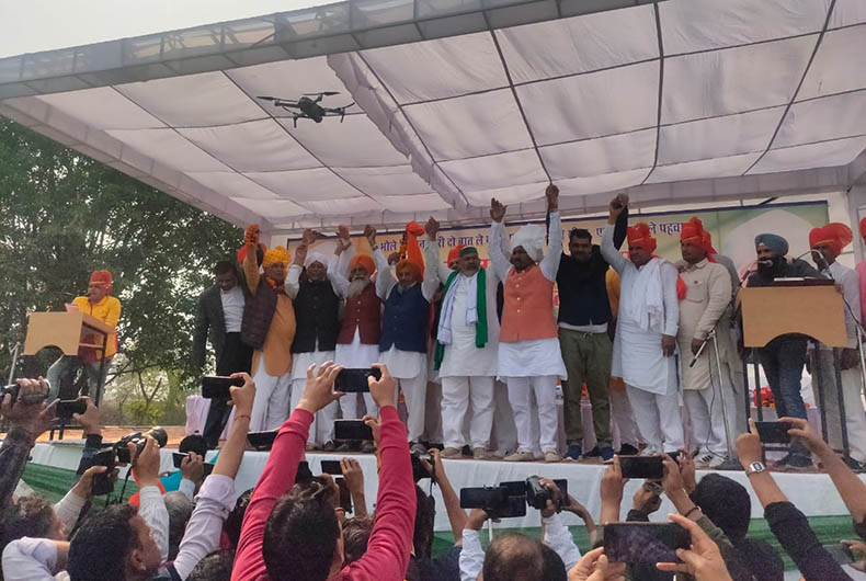 Modi effigy on Dussehra