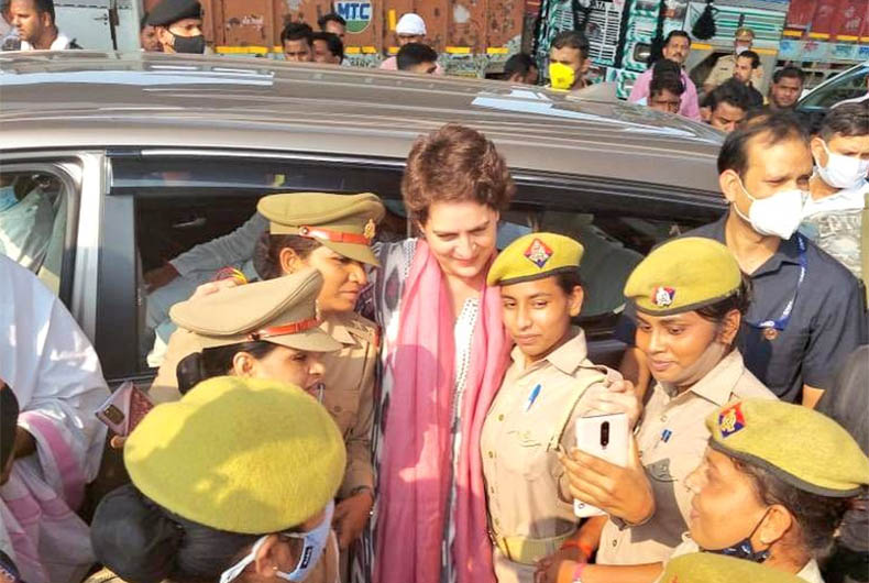 Selfie with Priyanka Gandhi