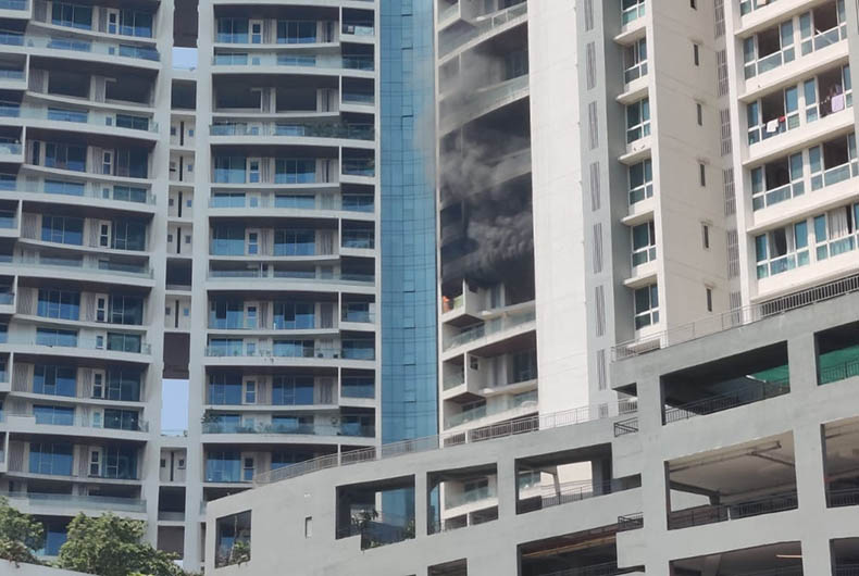 Mumbai building fire