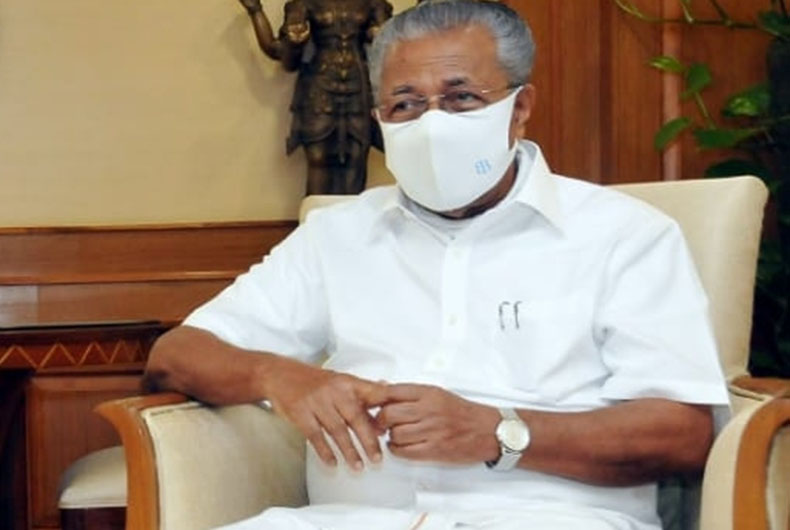 Vijayan on Kerala Covid 19