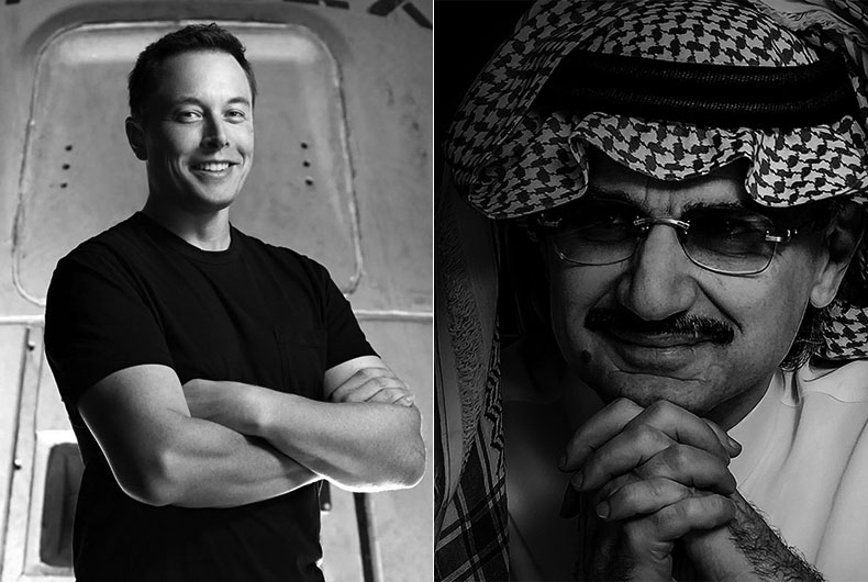 Musk vs Prince Talal
