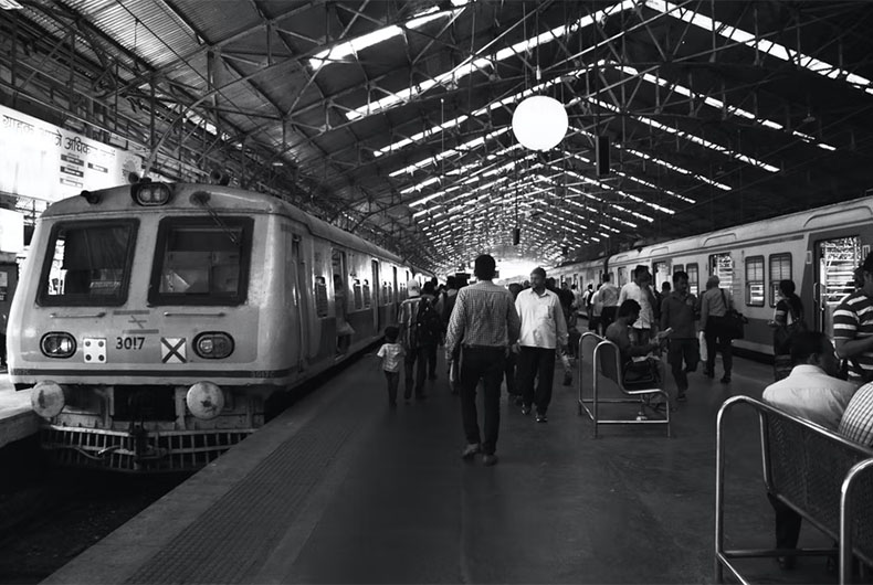 Mumbai AC local train