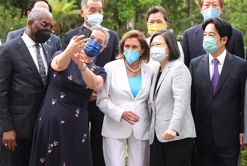 Nancy leaves Taiwan
