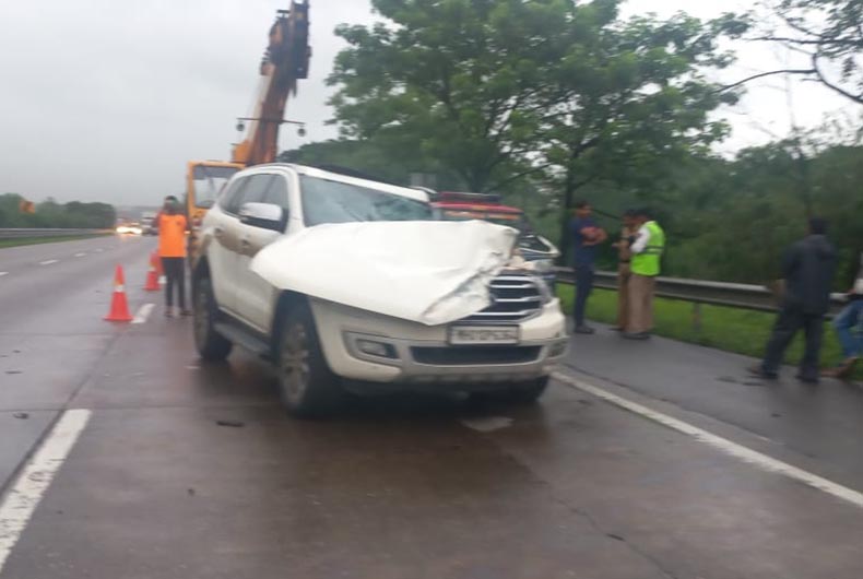 Vinayak Mete accident
