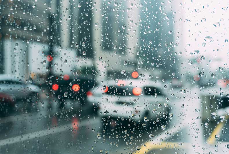 China rain