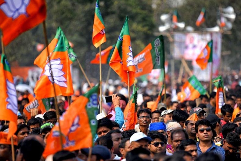 BJP Protest March Mumbai