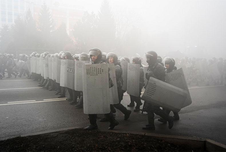 Kazakhstan protest