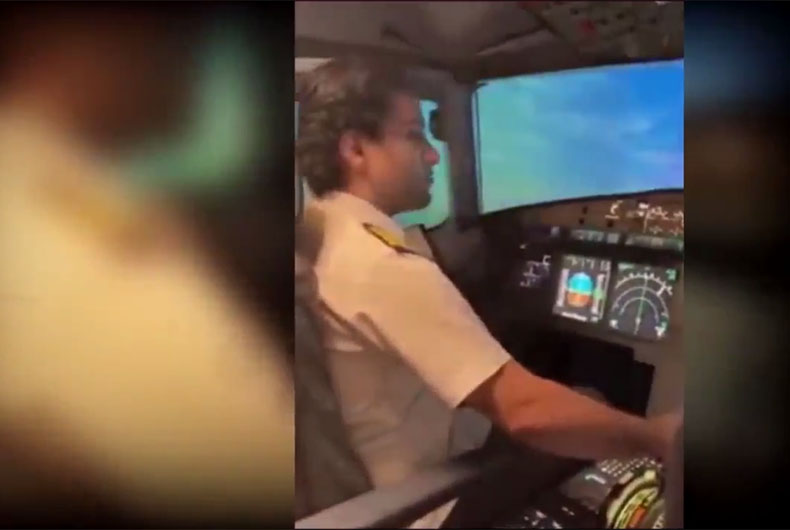 Pilot Reciting Quran