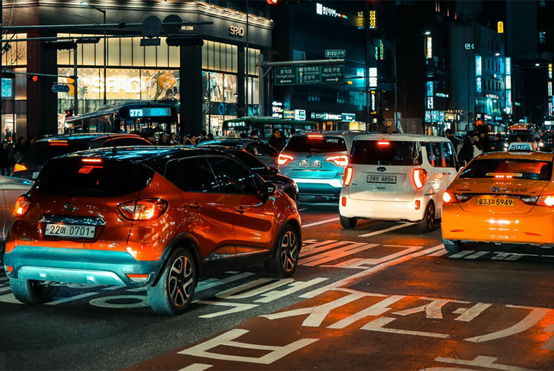 Driverless roadblock