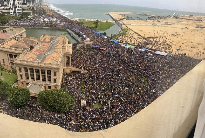Sri Lanka Protest Latest