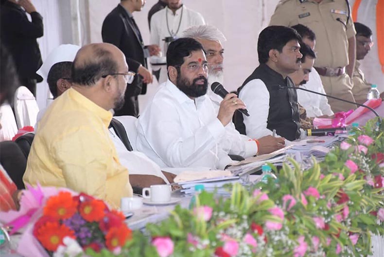 Shinde on Malegaon District