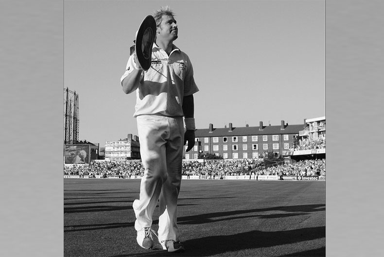 Warne Last Tweet
