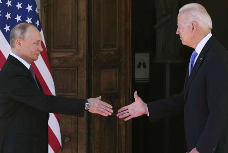 Biden and Putin