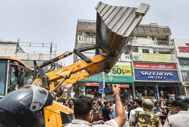 Shaheen Bagh Bulldozer