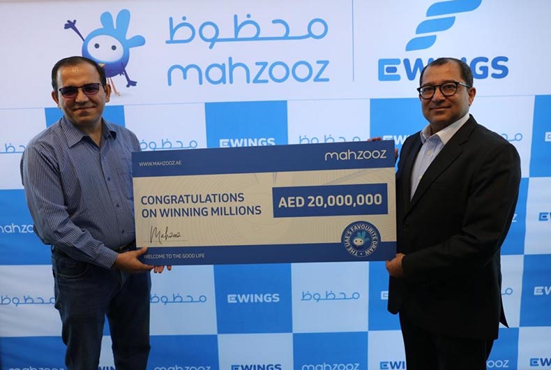 Indian Engineer in Kuwait scoops AED 20 mn Mahzooz top prize in Dubai