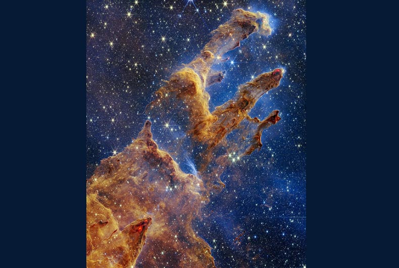 Pillars of Creation seen never before! NASA James Webb captures new images