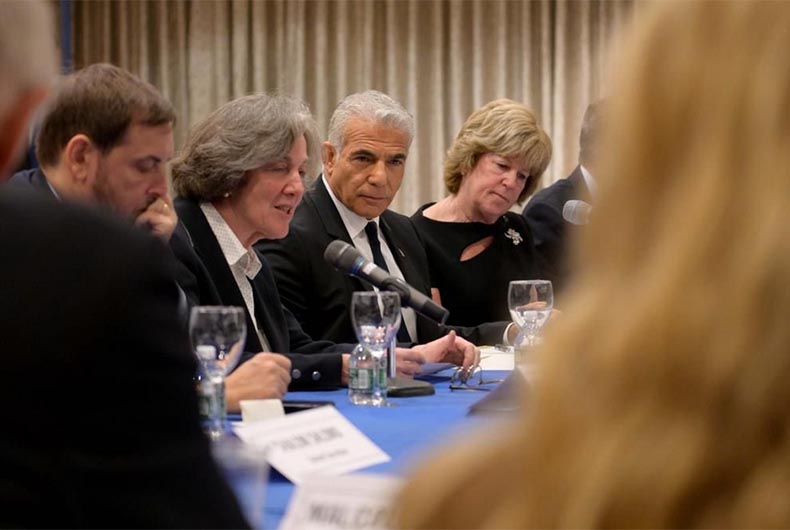 At UN, Lapid pledges 2-state solution to end Israeli-Palestinian conflict