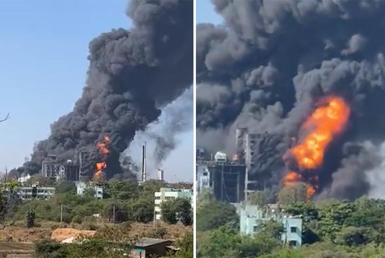 Nashik: Jindal Plant fire leaves 02 dead, 14 injured