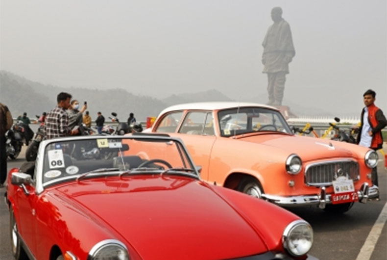 27 countries participate in Vadodara vintage car rally