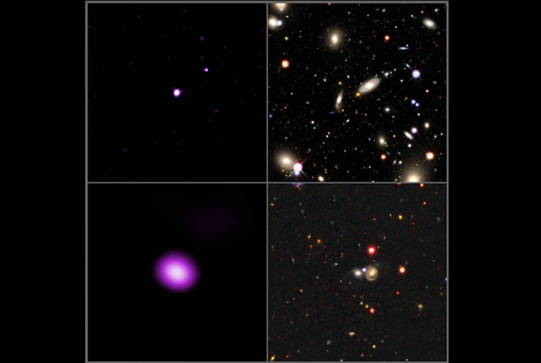 Black holes buried earlier, rediscovered by NASA's Chandra observatory