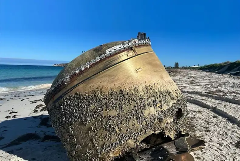 Aus Space Agency confirms India's PSLV debris found on Australian beach