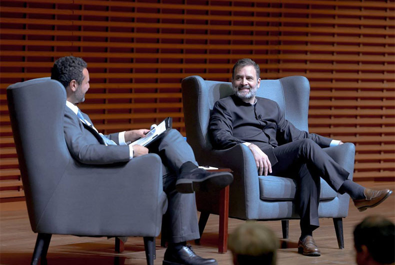 Rahul Gandhi US Tour