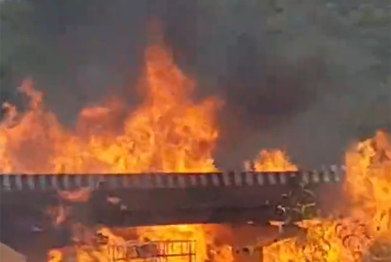 Chemical tanker catches fire on Mumbai-Pune Expressway, 4 dead