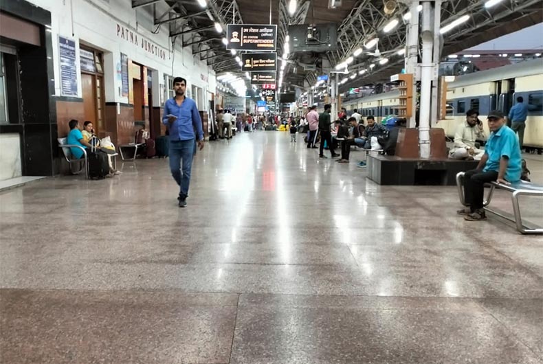Porn video played at Patna Railway Station two times Sunday