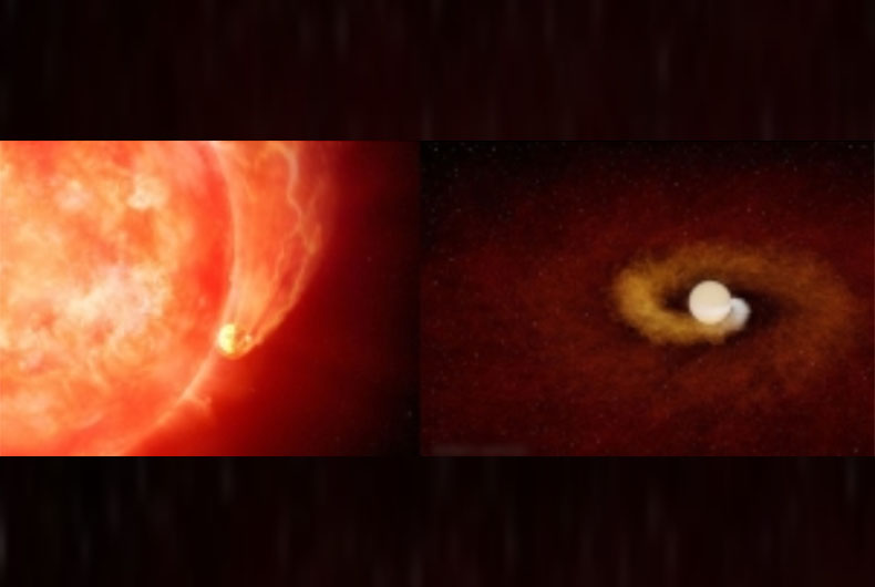 Detected: Star-devouring planet, hinting at the fate of Earth