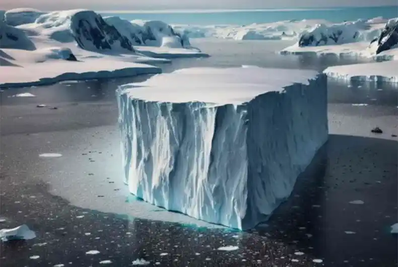 Iceberg, about 10 times in size of Mumbai, starts moving after 30 years