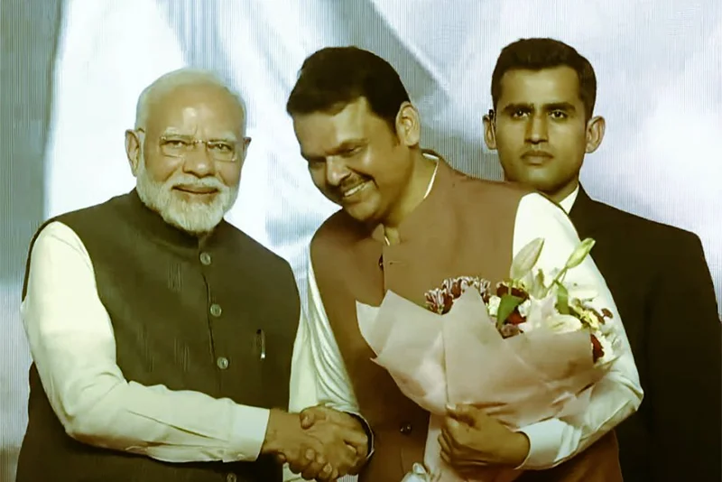 Devendra Fadnavis takes oath at Maharashtra Chief Minister