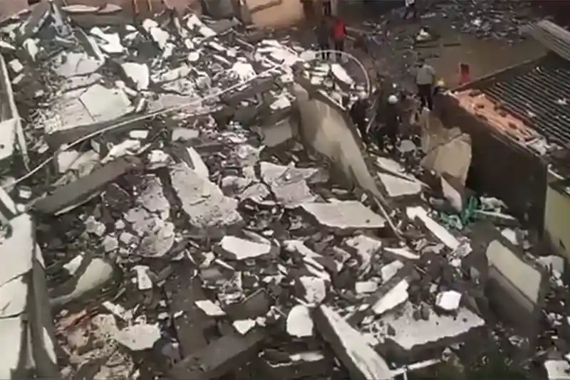 Surat: Multi floor building housing textile workers collapses