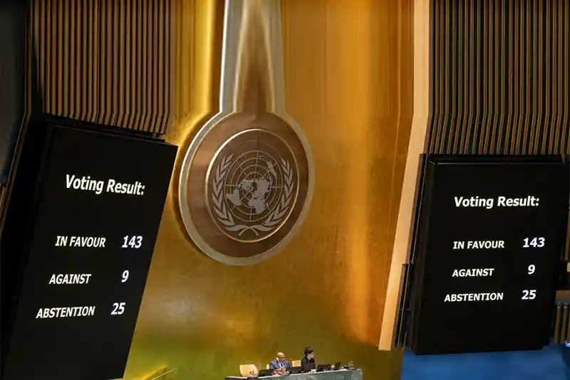 Palestine bid to full UN membership receives huge support at UNGA