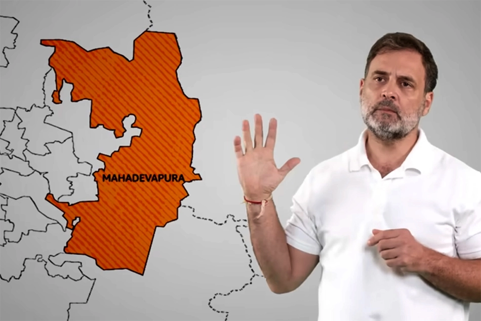 'Mahadevapura Model of Vote Chori’ in Over 100 LS Seats: Rahul Gandhi