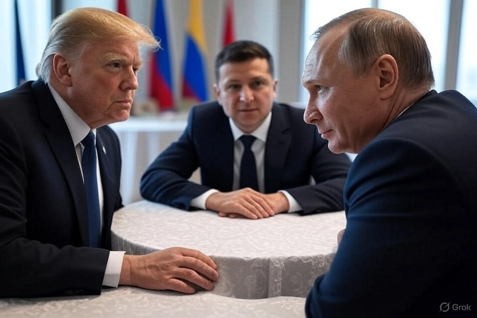 Trump Seeks Trilateral Summit With Putin, Zelensky Coming Friday