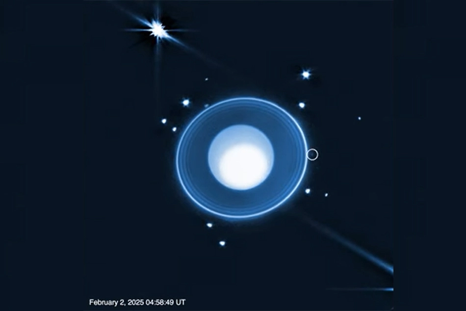 Discovered: Previously unknown Moon orbiting Uranus