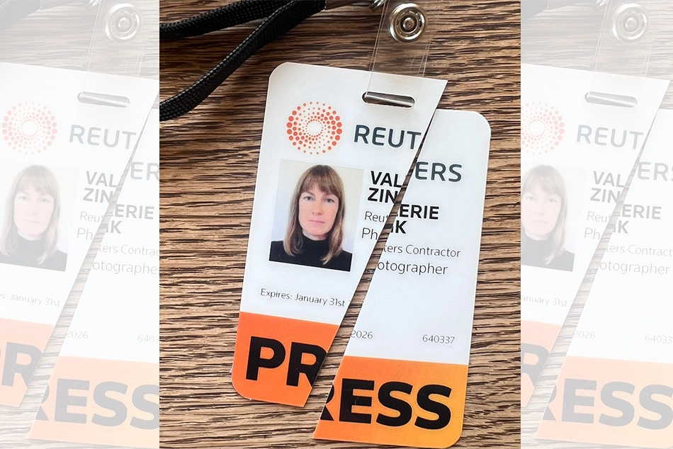 Why Canada Photojournalist tears Reuters Press Card